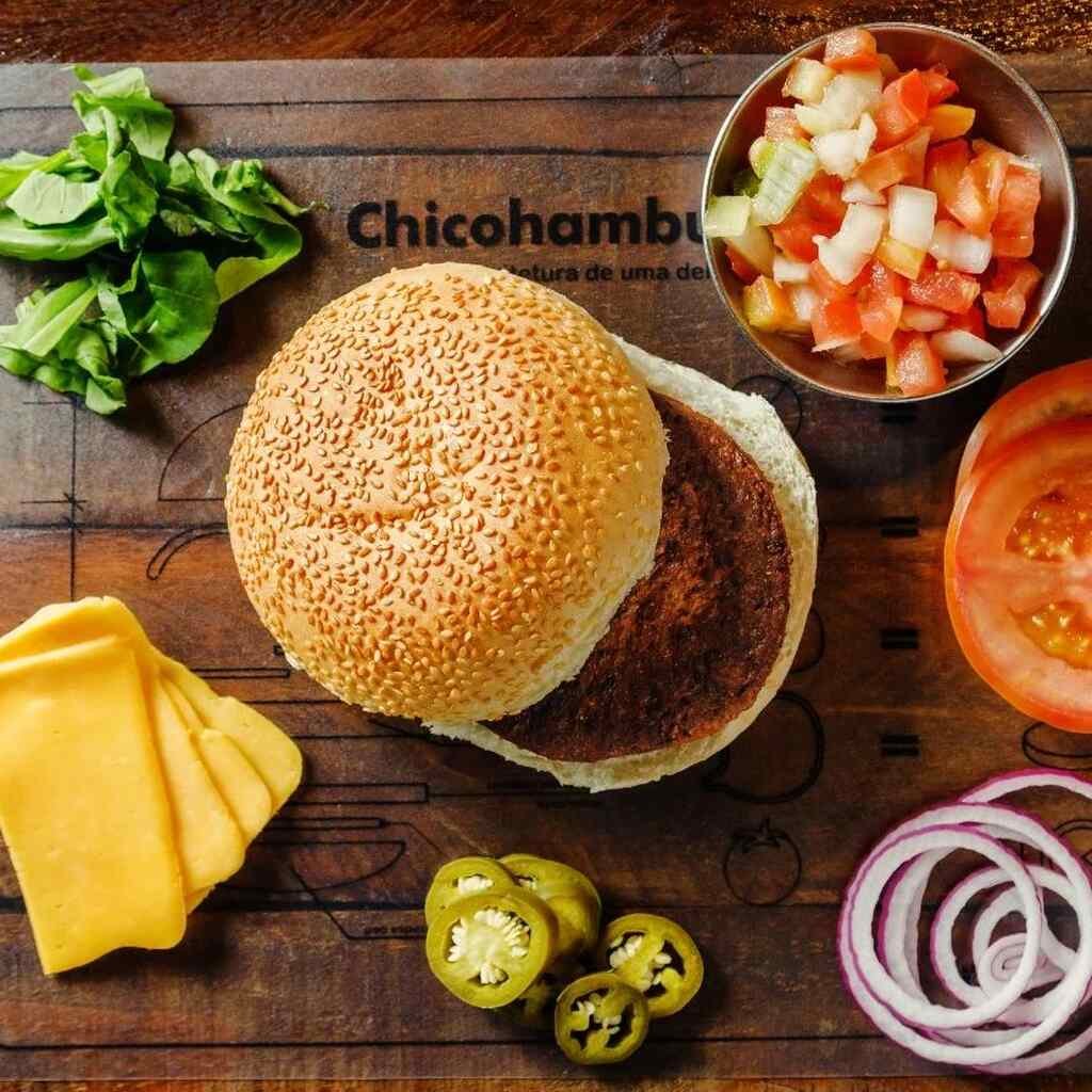 hambúrgueres da hamburgueria em Moema Chicohamburger
