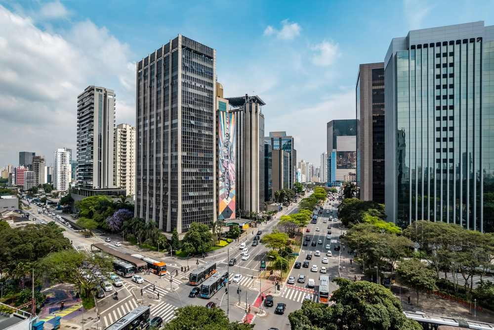 Foto da avenida paulista