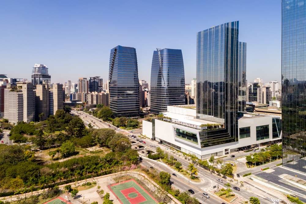 Visão do centro de Itaim Bibi